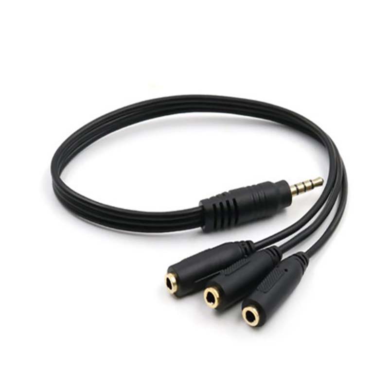 Earphone Splitter Jack - Аудио-разветвитель 3,5 мм на 3 порта