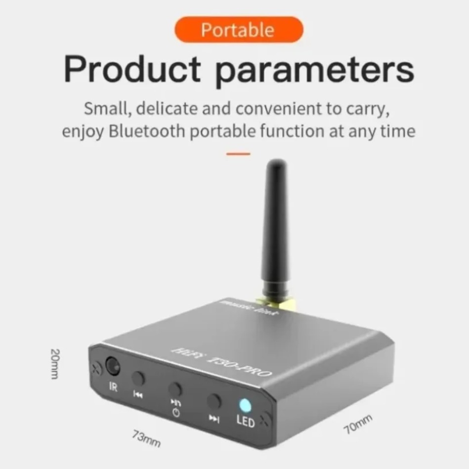 Bluetooth Adapter Receiver - Аудиоприемник Bluetooth 5.2, многофункциональный беспроводной адаптер