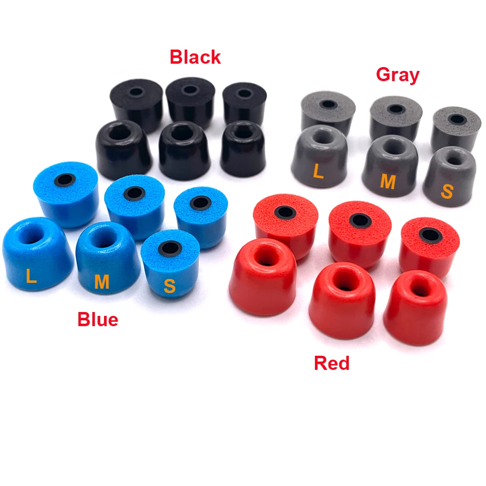 Earphone Foam Tip - 20 пар амбушюр ANJIRUI T100 из