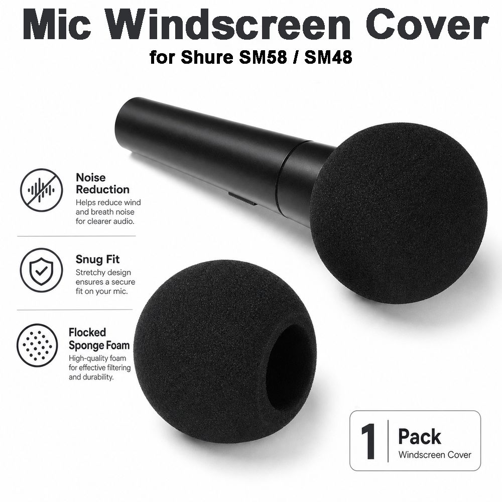 Сменный ветрозащитный чехол дл – обзор и цена Shure Mic Sm58