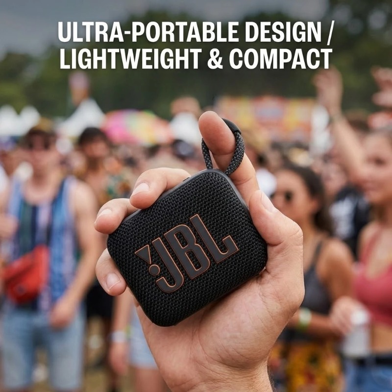Беспроводная портативная музык – обзор и цена Jbl Speaker Go 4